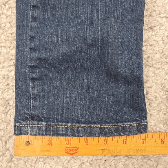 Levis 513 Jeans Mens 31x32 (Fits 30x31) Blue Slim Straight Denim Skater Punk - Picture 14 of 15